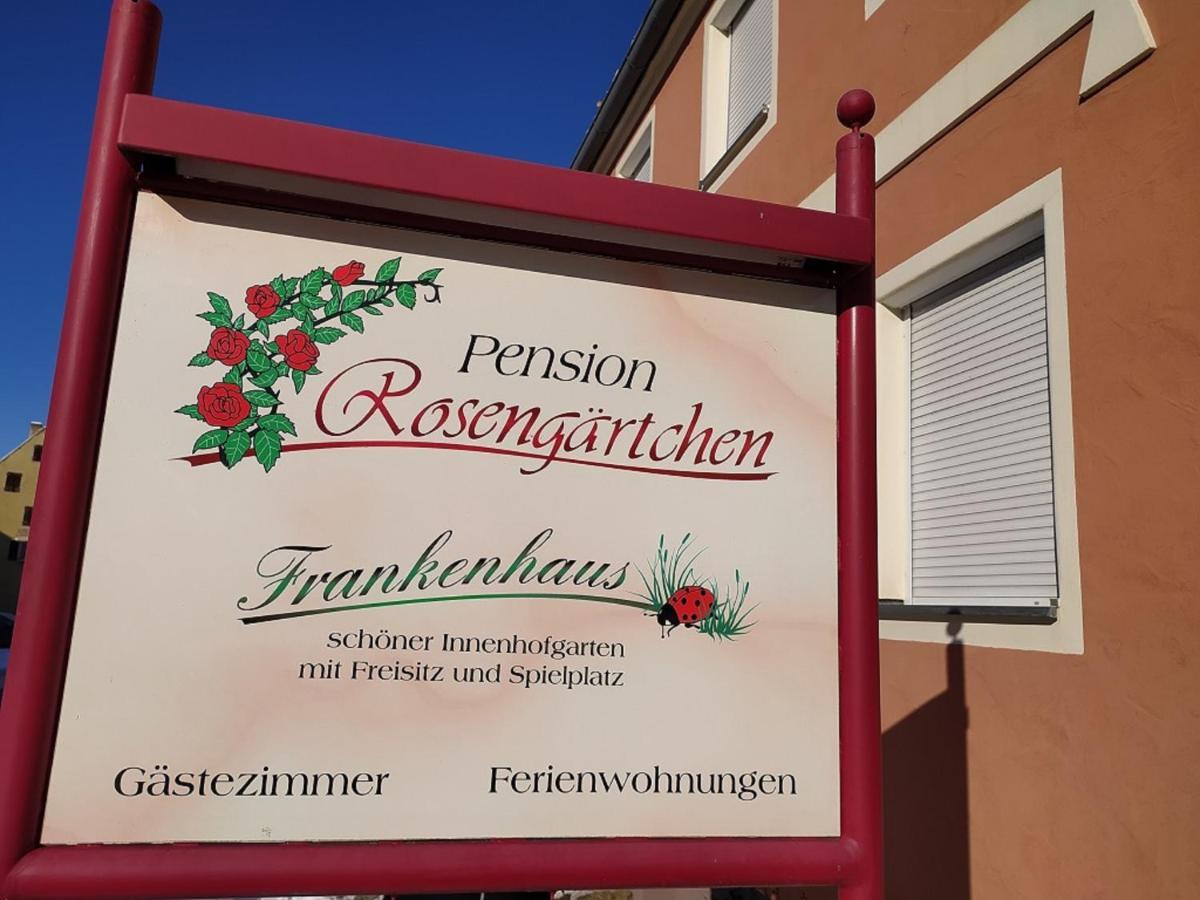 Pension Rosengaertchen Абсберг Экстерьер фото